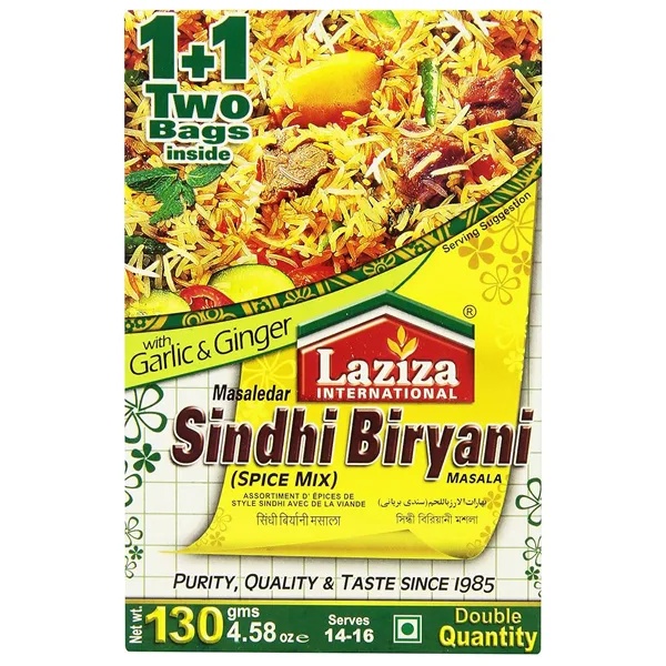 Sindhi Biryani Masala Laziza 130g