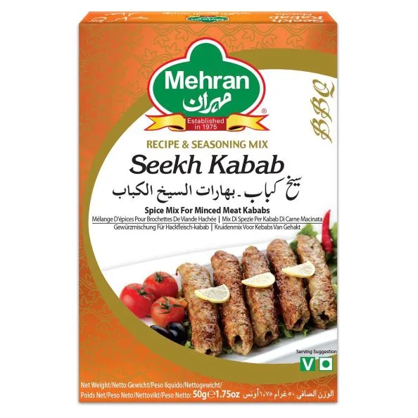 Seekh Kabab Masala Mehran 100g