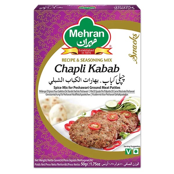 Chapli Kabab Masala Mehran 100g