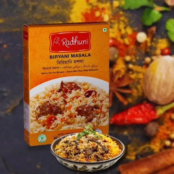 Biryani Masala Radhuni 40g