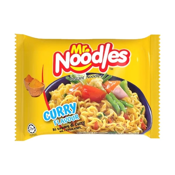 Curry Flavour Mr. Noodles