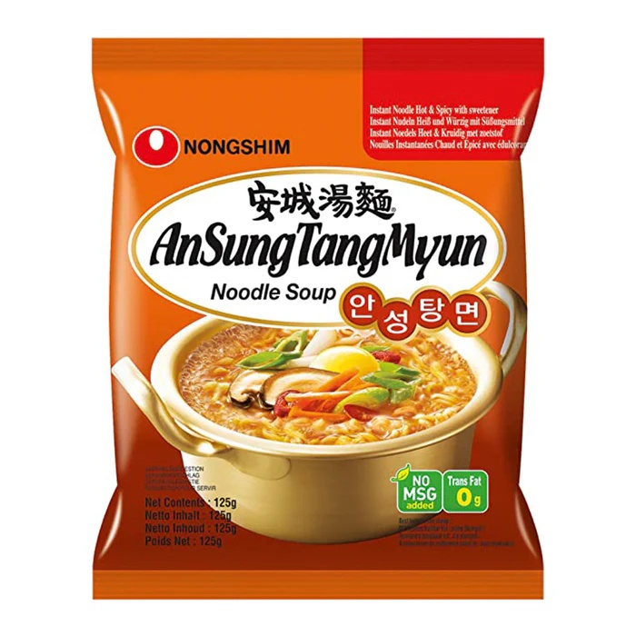 An Sung Tang Myun Noodle Nongshim 125g