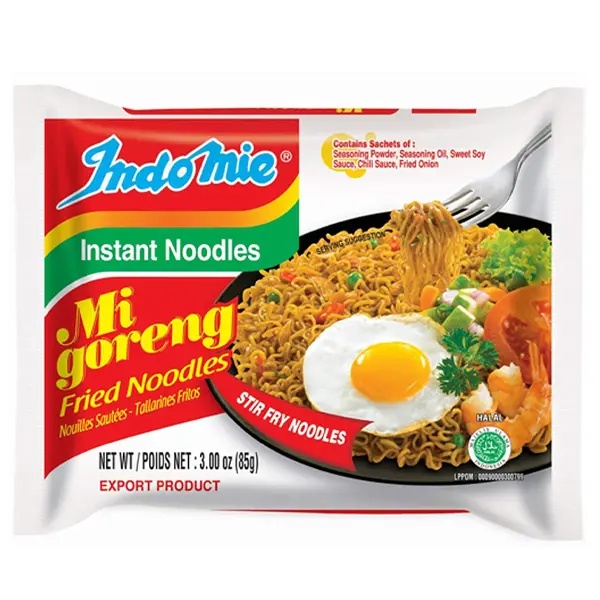 Mi Goreng Spicy Indomie Noodles 70g