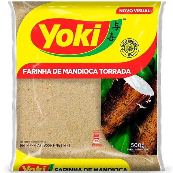 Farinha De Mandioca Torrada YOKI 500gr