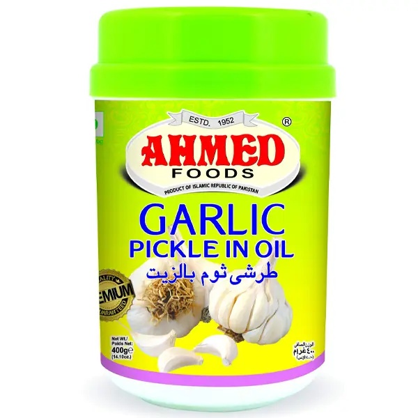 Garlic Pickle In Oil Ahmed 1kg