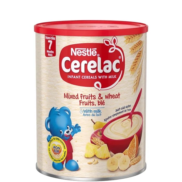 Cerelac Mixed Fruits & Wheat Fruits, Blé Nestle