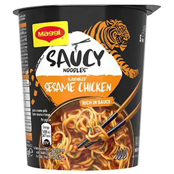 Maggi Saucy Noodle Cup Sesame Chicken 75g