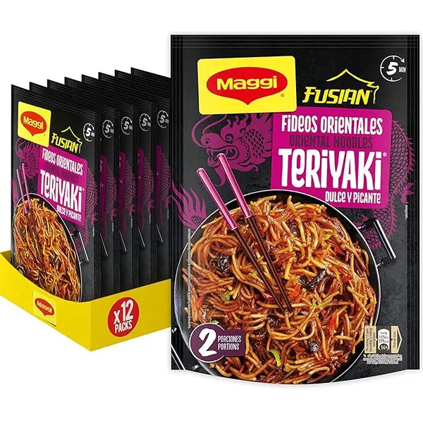 Maggi Fusian Fideos Orientales Teriyaki 130g