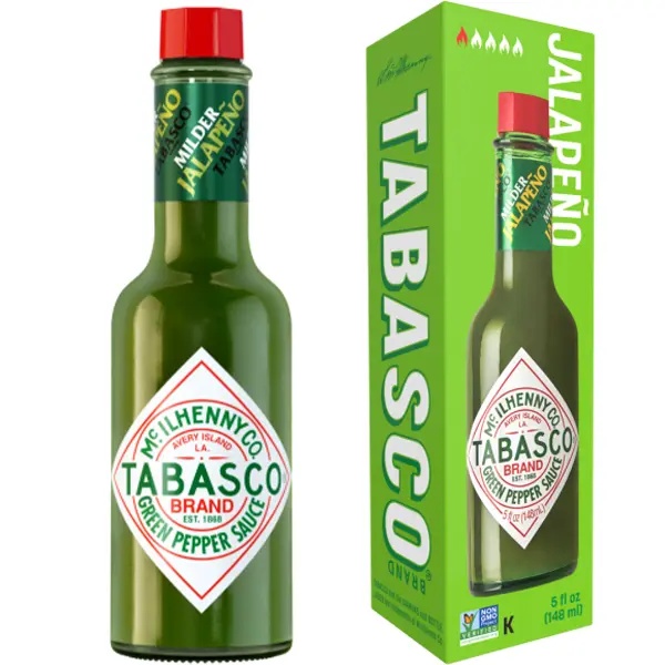 Tabasco Green Jalapeno Sauce 60g