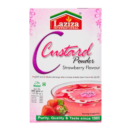 Custard Powder Strawberry Flavour Laziza 300g