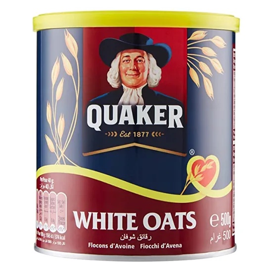 Quaker White Oats Avena 500g