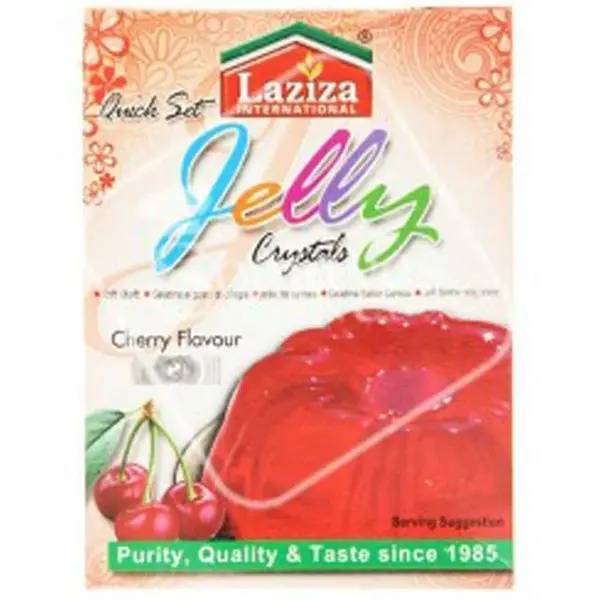 Jelly Crystals Cherry Flavour Laziza 85g