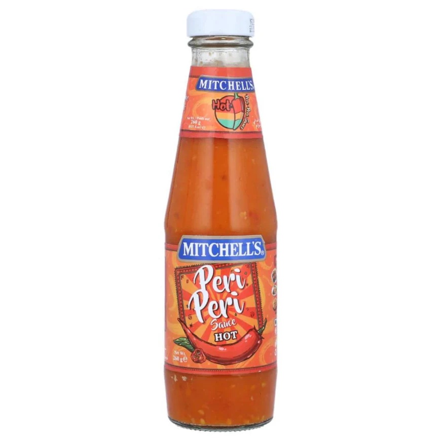 Hot Peri Peri Sauce Mitchells 260g