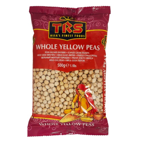 Whole Dried Peas Yellow TRS 500g