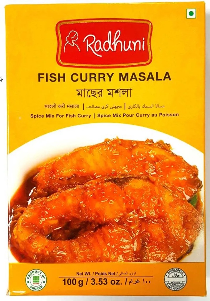 Fish Curry Masala Radhuni 100g