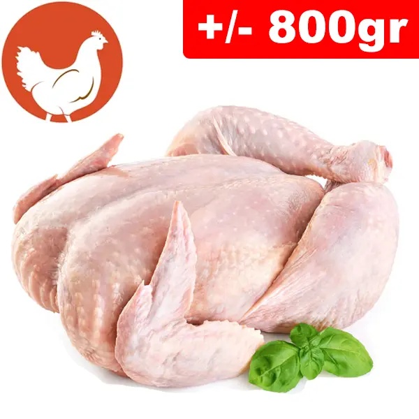 Pollo Intero +/- 800gr