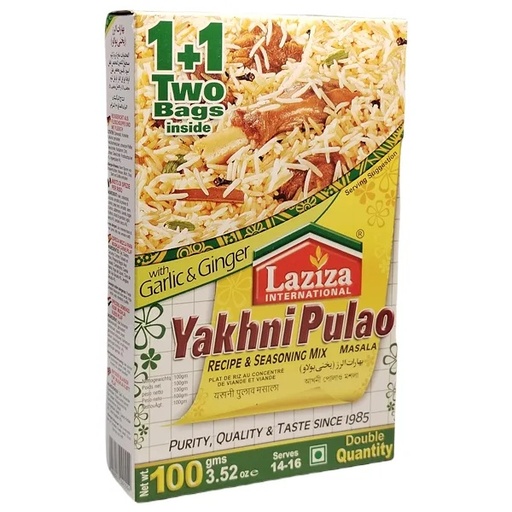 [RC7/RW1] Yakhni Pulao Masala Laziza 100g