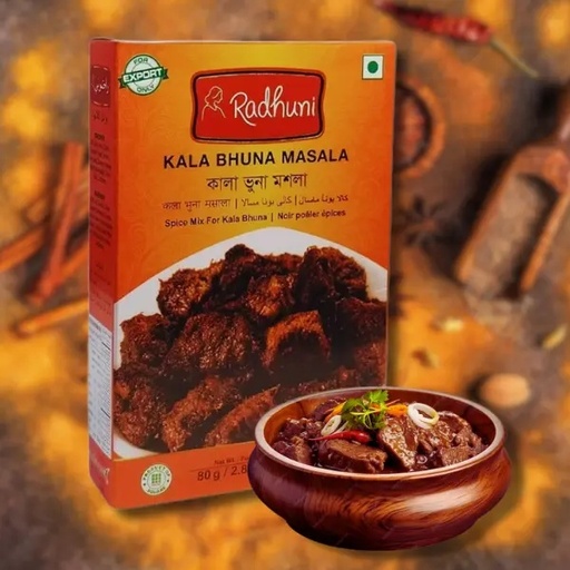 [RC7/RW4] Kala Bhuna Masala Radhuni 40g