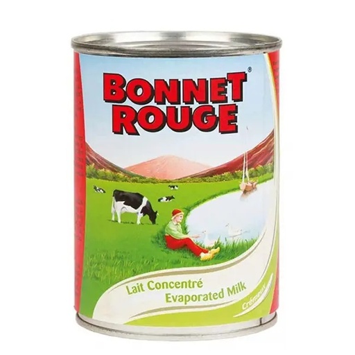 Lait Concentré Evaporated Milk Bonnet Rouge