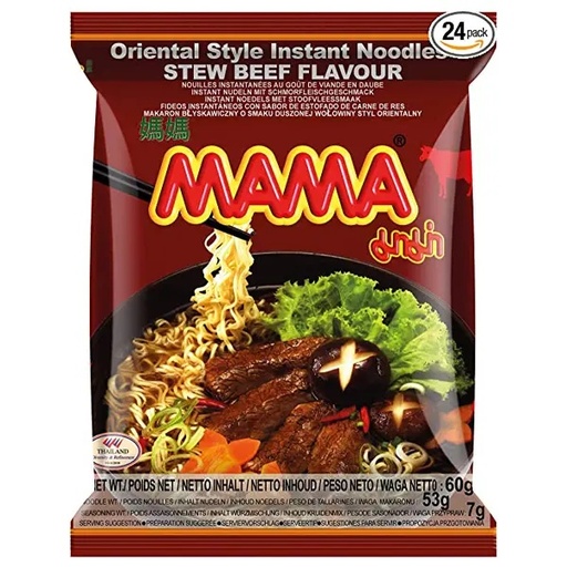 Stew Beef MaMa Noodles 60g