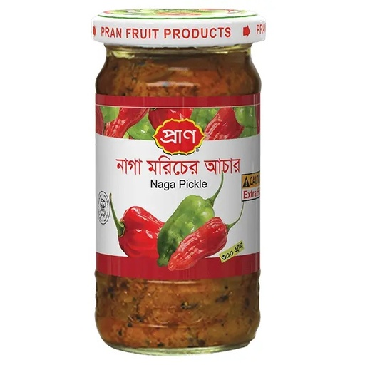 Naga Pickle in Oil Pran 400g