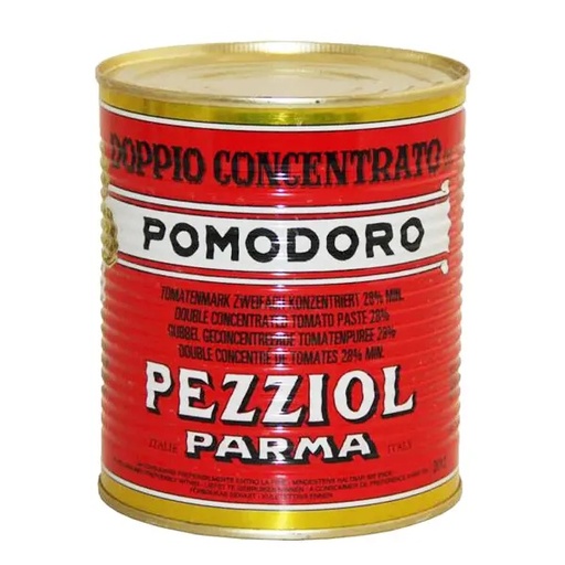 Tomato Paste Dubbel Concentrated Pezziol Parma