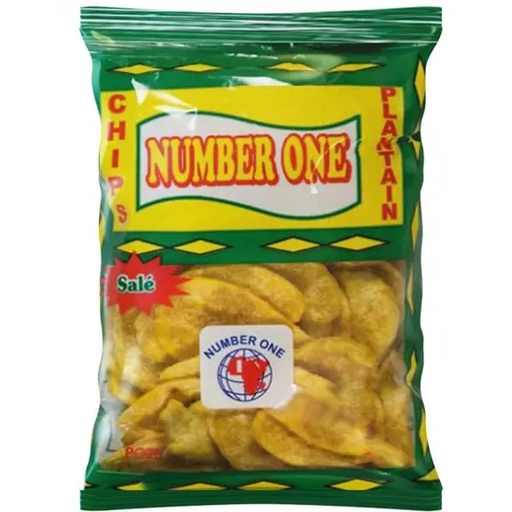 Sale Chips Plantain Number One 85g