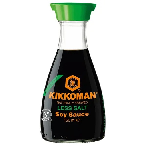 Soy Sauce Less Salt Kikkoman 150ml