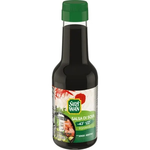 Soy Sauce Less Salt Suzi Wan 143ml