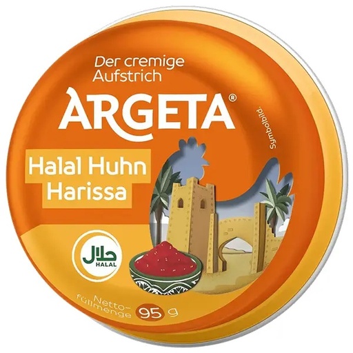 Argeta Halal Huhn Harissa 95g