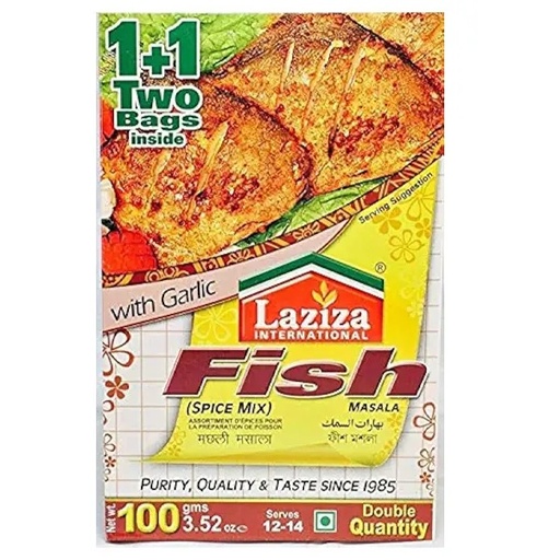 [RC7/RW1] Fish Masala Laziza 100g