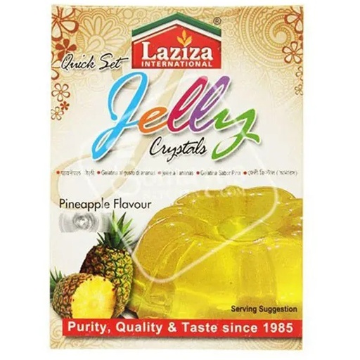 [RC7/RW2] Jelly Crystals Pineapple Flavour Laziza 85g