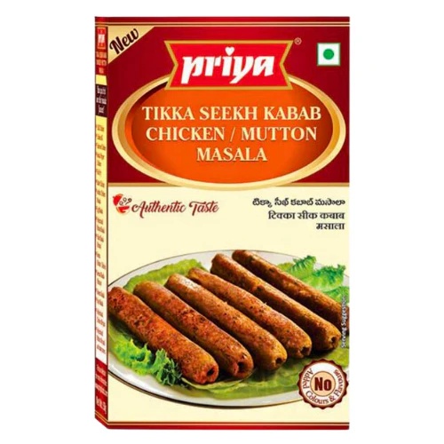 [RC7/TP1/CT7] Tikka Seekh Kabab BBQ Mix Priya 50g